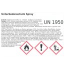 VAN ES Unterbodenschutz Spray SCHWARZ 500ml Steinschlagschutz UBS ÜBERLACKIERBAR