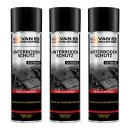 VAN ES Unterbodenschutz Spray SCHWARZ 3x 500ml...