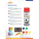 Sprühlack Leuchtspray Neon orange Lackspray 400ml...