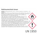VAN ES INDUSTRIES 6x Hohlraumschutz braun Hohlraumversiegelung Spray 500ml Wachs + 60cm Sonde