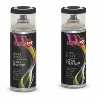 Lackspray High Quality 2x 400ml Acryl Anthrazit RAL 7016 glänzend Sprühlack