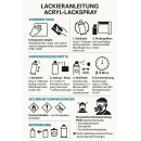 Lackspray CC Autoacryl metallic Silber-Aluminium  Spray 500ml