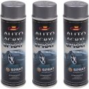 Lackspray 3x  CC Autoacryl metallic Silber-Aluminium...