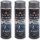 Lackspray 3x  CC Autoacryl metallic Silber-Aluminium Spray 500ml