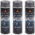 Lackspray 3x  CC Autoacryl metallic Silber-Aluminium Spray 500ml
