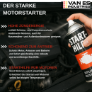 VAN ES Starthilfe Spray 400ml Motorstarter Start Pilot Starterspray Kaltstarthilfe