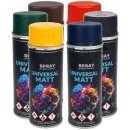 Sprühfarbe MATT 400ml RAL Universal Spraydose Dekolack DIY Lackspray
