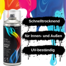 2x Lackspray 400ml Premium Acryl Schwarz glänzend RAL 9005 Sprühlack