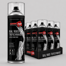 12x Lackspray 400ml Acryl Schwarz glänzend RAL 9005...
