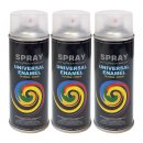 3x Klarlack MATT Acryl 400ml Sprühlack Versiegelung...