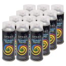 12x Klarlack MATT Acryl 400ml Sprühlack Versiegelung Spraydose