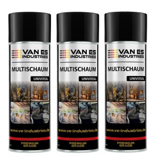 VAN ES 3x  Felgenreiniger Multi-Schaum Reiniger Spray 400ml Ultra Clean Aktivschaum