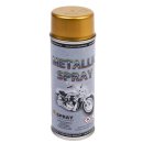 2x Goldlack Metallic Effekt Metallicspray Flakes metallischen Glanz Lackspray Sprühfarbe 400ml