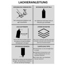Sprühlack Acryl 2x 400ml - RAL9016 Verkehrsweiß glänzend - Holz, Metall, Kunststoff DIY