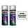 Sprühlack Acryl 2x 400ml - RAL9016 Verkehrsweiß glänzend - Holz, Metall, Kunststoff DIY
