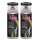 Sprühlack Acryl 2x 400ml - RAL9005 Tiefschwarz matt - Holz, Metall, Kunststoff DIY