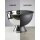 Sprühlack Acryl 2x 400ml - RAL9005 Tiefschwarz matt - Holz, Metall, Kunststoff DIY