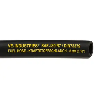Kraftstoffschlauch SAE J30 R7 Benzinschlauch E85 Dieselschlauch Meterware ID 8 mm x AD 14 mm