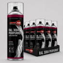 Sprühlack Acryl 6x 400ml - RAL 3004 Purpurrot glänzend – Holz, Metall, Kunststoff DIY
