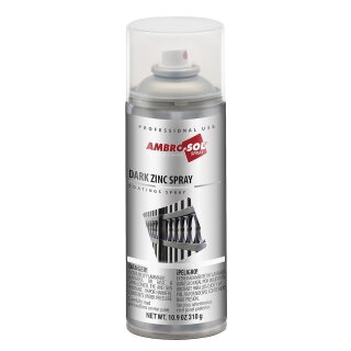 Zink-Spray dunkel 400 ml Kaltverzinkung Korrosionsschutz Metall bis 400 °C