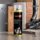 Dichtungsspray Transparent 500ml Dichtspray Allesdichter zum Isolieren Abdichtung Reparatur