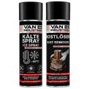 Eis-Rostlöser mit Crackeffekt & Kriechwirkung Rostlöser 400ml + Kältespray 400ml