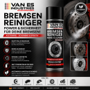 VAN ES Ketten- & Bremsenreiniger für Motorrad, Fahrräder und E-Bikes 12x 400 ml