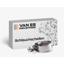 VAN ES 10 x Schlauchschellen Edelstahl 10-16mm W2 DIN 3017