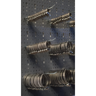 175 x Schlauchschellen Werkstoffklasse W1 Sortiment Organizer  DIN 3017
