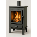 Ofenlack Ofenfarbe hitzebeständige Thermolack Kaminlack Farbe 800°C  schwarz-matt 400 ml