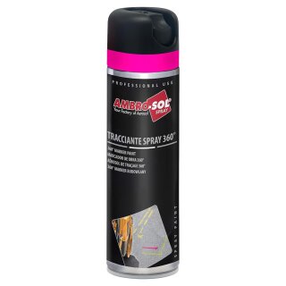 Markierspray 500ml leuchtpink Markierungsspray Markierfarbe Signierspray