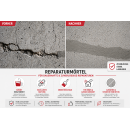 SOFI-SPOT Reparatur Express Mörtel Fix und Fertig steinhart Zementgrau 310ml Fugen Reparatur