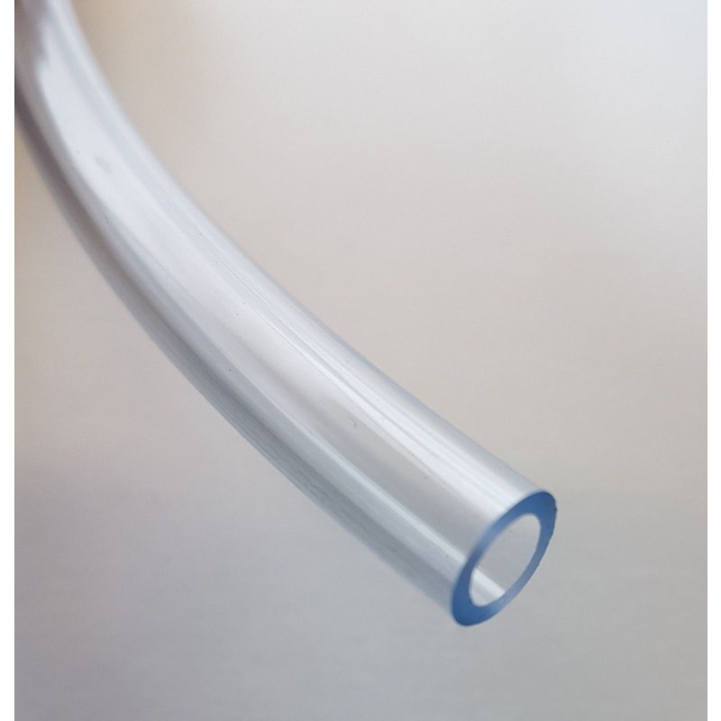5m PVC Schlauch innen Ø 8mm 12Bar Wasserschlauch Luft Lebensmittel m=0,99€ 