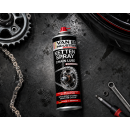VAN ES Kettenspray Seilfett 400ml – PREMIUM Kettenfett Motorrad, Fahrrad & Quad | Haftstark, Wasserabweisend, Verschleißschutz, O/X/Z-Ring geeignet