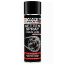 VAN ES Kettenspray Seilfett 400ml – PREMIUM Kettenfett Motorrad, Fahrrad & Quad | Haftstark, Wasserabweisend, Verschleißschutz, O/X/Z-Ring geeignet