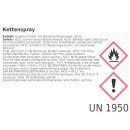 VAN ES Kettenspray Seilfett 400ml – PREMIUM Kettenfett Motorrad, Fahrrad & Quad | Haftstark, Wasserabweisend, Verschleißschutz, O/X/Z-Ring geeignet