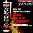 Kamin- und Ofendichtstoff Zement 310 ml Reparaturdichtmasse hitzebeständig +1200°C