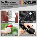 10 x Schlauchschellen Edelstahl W4 40-60mm DIN 3017 V2A