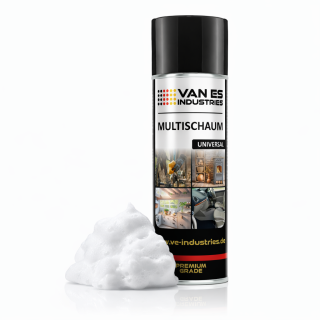 VAN ES Multi-Schaum 400ml Universal Schaumreiniger für Polster, Scheiben, Kunststoff und Metall Ultra Clean Aktivschaum