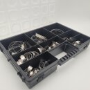 50 x Schlauchschellen Klemmschellen Edelstahl W2 8-60mm Sortiment DIN 3017