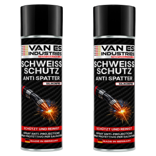 2x Profi Schweissschutzspray 400ml Schweißtrennmittel Schweißspray - Silikonfrei