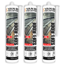 3 x PROFI DACH DICHT REPARATUR BITUMENKLEBER DICHTSTOFF...