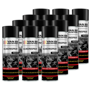 VAN ES Silikonspray 12 x 400ml Premium Qualität  Car Products Gleitmittel