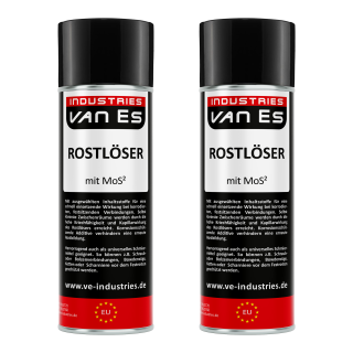 VAN ES Rostlöser Spray 2x 400ml MoS2  Kontaktspray Schmiermittel Kriechöl