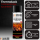 Ofenlack 400 ml Ofenfarbe hitzebeständige 650°C Thermofarbe schwarz matt