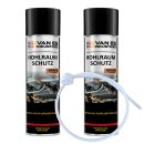 Hohlraumschutz Hohlraumversiegelung Spray 2x 500ml Wachs...