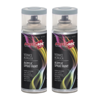 2x Felgenlack CC 400ml silber Spraydose Autolack Acryl