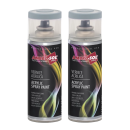 2x Felgenlack CC 400ml silber Spraydose Autolack Acryl