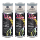 3x Felgenlack RAL 9006  400ml silber Spray Felgensilber