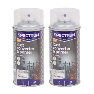 Rostumwandler Spray 2x 300ml Spraydose Rostentferner Rostschutz Grundierung TOP